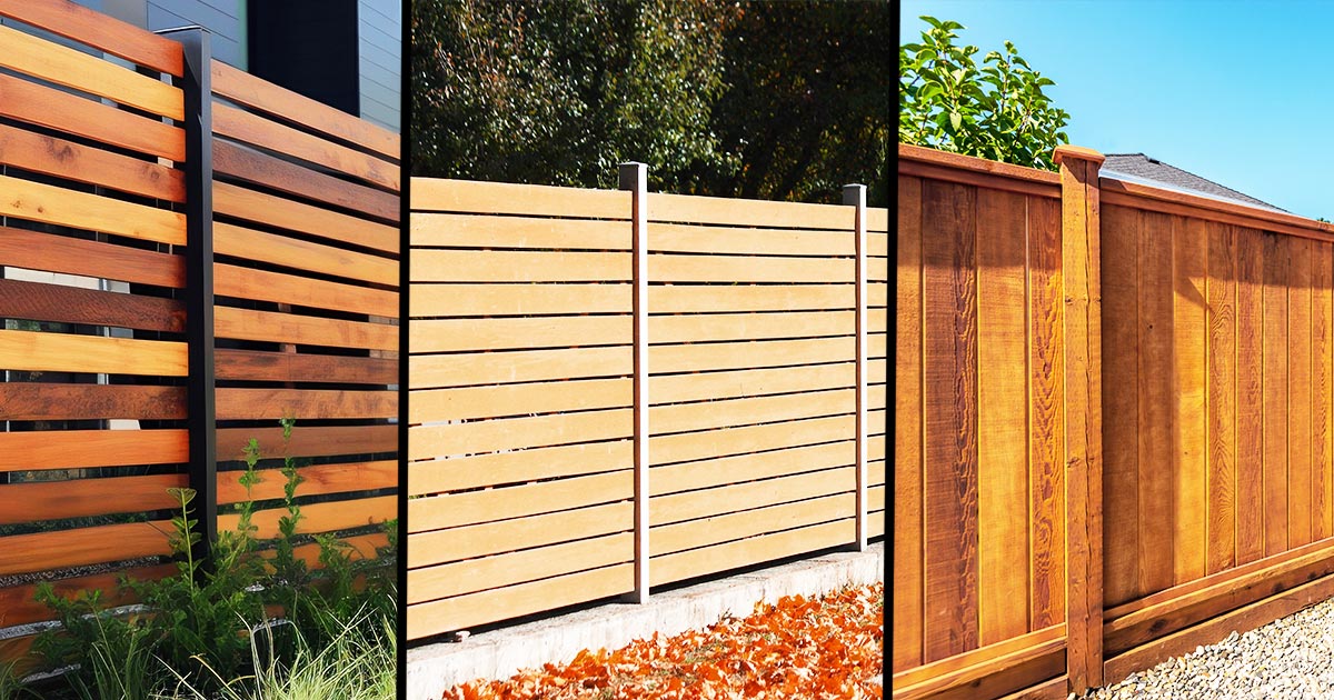 Best Wood Fence Types In Texas