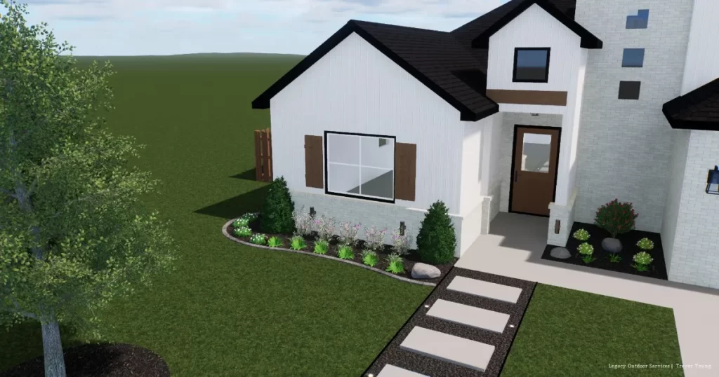 3d landscape design by legacy outdoor services